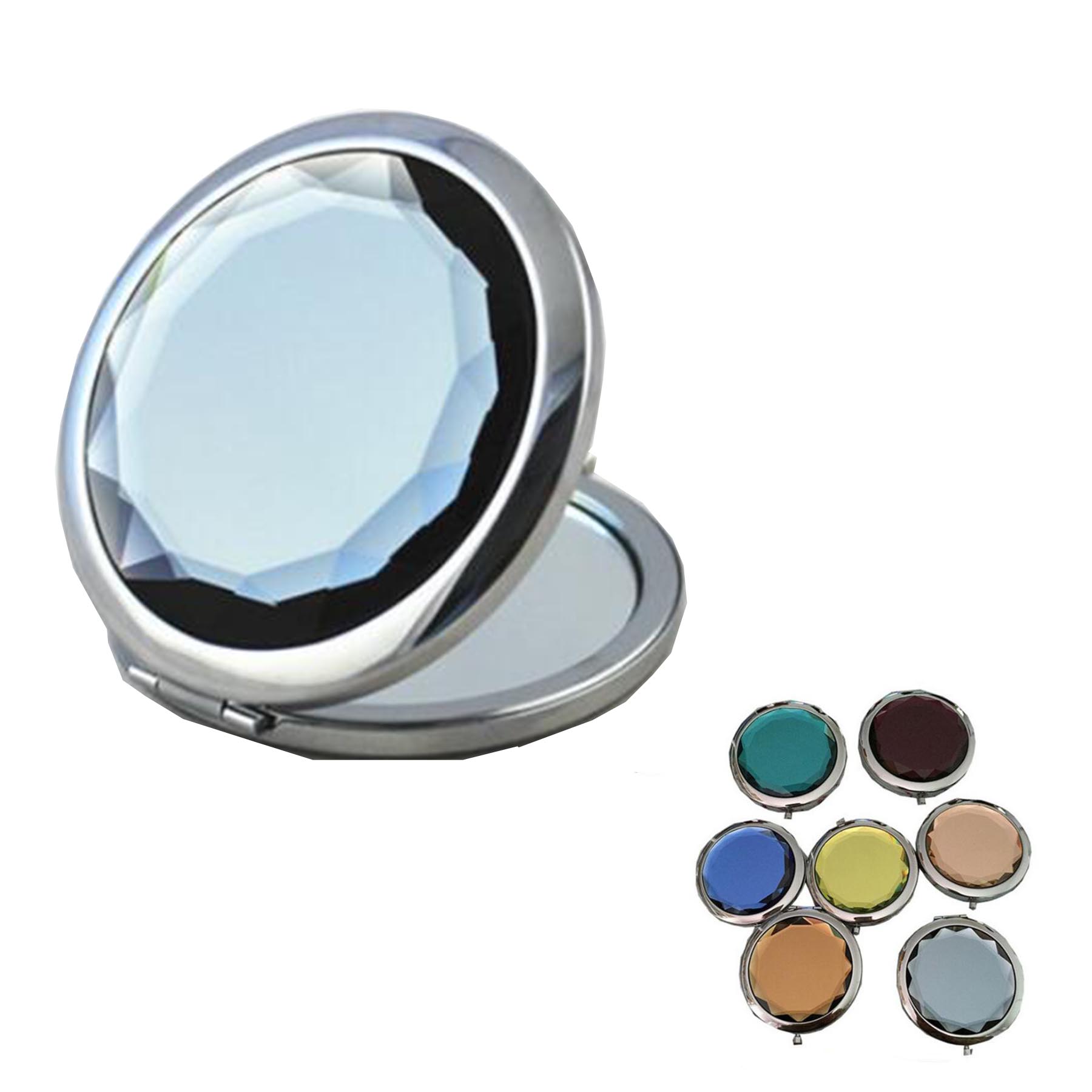 Double Sides Foldable Crystal Mirrors 